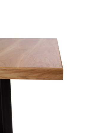 картинка Столешница квадратная 70*70 из дубовых ламелей от компании CORSASTYLE